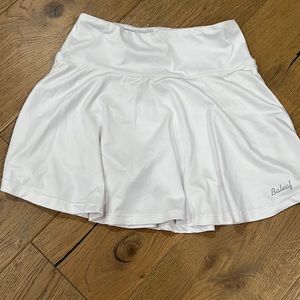 White Tennis Skirt